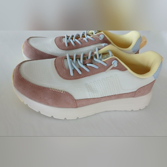 HEYDUDE Women’s Sirocco Alta W Colorblock Sneakers – Sand (Size 8) - Picture 6 of 10